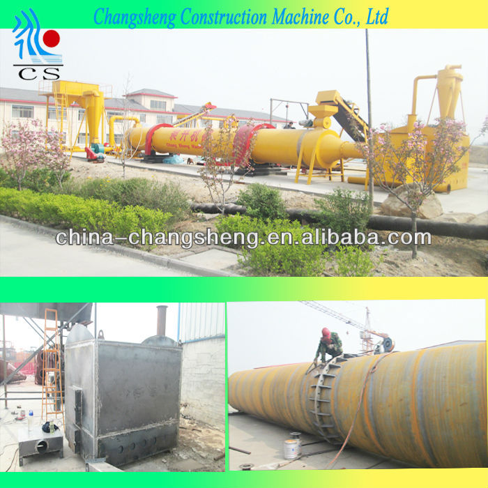 Factory used Sawdust Burners and Drum Dryers for Wood Pelleting