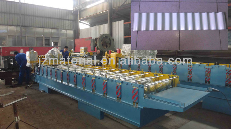 Factory wholesale corrugated roofing sheet making machine/ 988mm/836mm metal roofing sheet machine