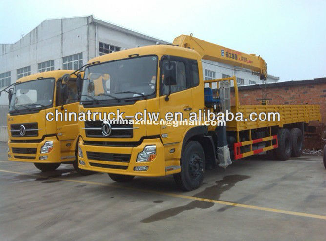 Famous brand Dongfeng tianland cargo mounted crane12tons for hot sales