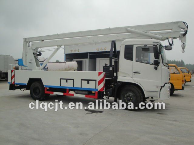 Famous Dongfeng 4*2 chassis platform truck 500kg