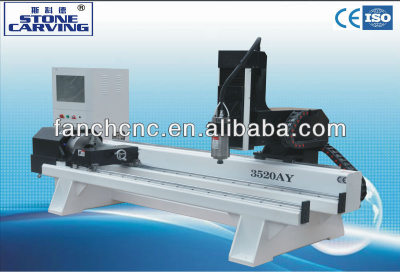 FANCH 4 axis CNC router FC-3520AY