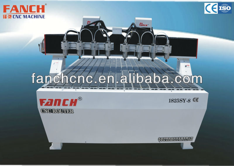 FANCH CNC 8 heads cnc router for relief carving