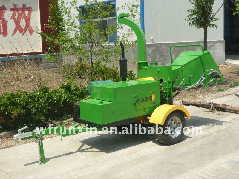 Farm machinery firewood processor of 30hp with CE certificate