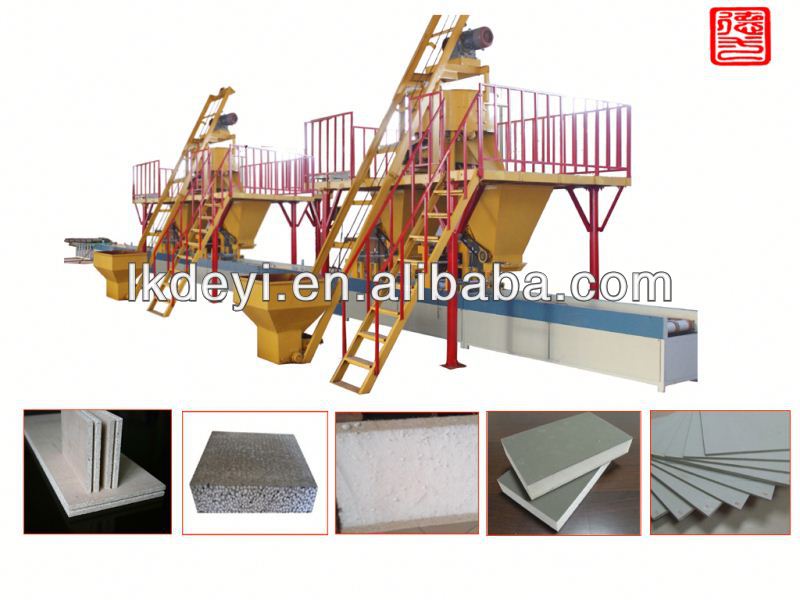 Fast and esay construction magnesium oxide board production