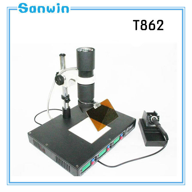 Fast Shipping Infrared Solder Station, T862 SMT SMD BGA Rework Station Suitable for the Entire Component