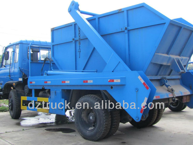 FAW long head swing arm garbage truck on sale