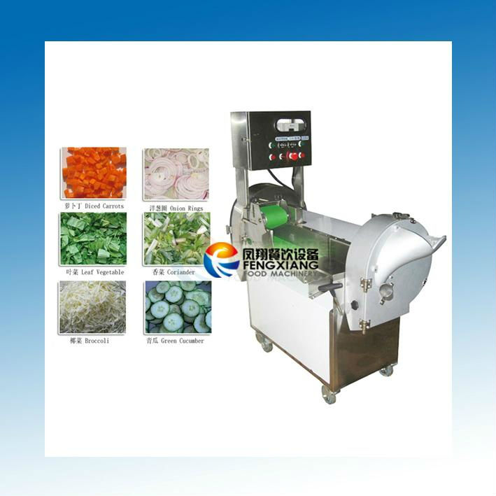 FC-301 Multifunction Vegetable Fruit Cutting Machine Cabbage Lettuce Potato Carrot Cucumber Slicing Cutter Chopping Machine