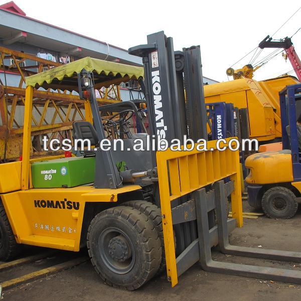 FD80ZT Japanese used machines Komatsu forklifts 3T on sale