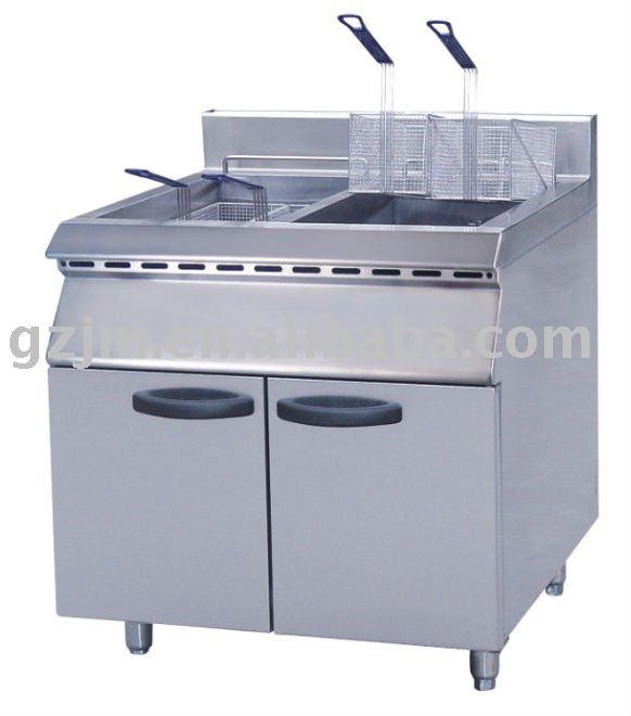 FGF-9C Industrial Gas standing deep fat fryer