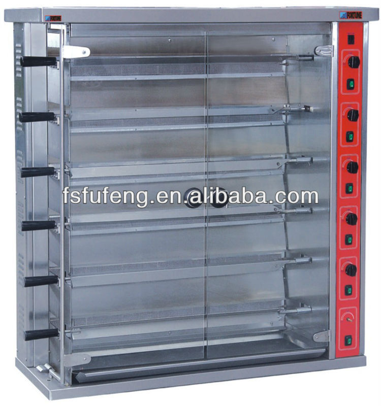 FGJ-9P 9-Rod High Efficiency Gas Rotisserie Oven