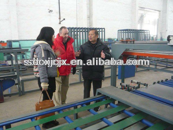 Fiber Glass/ Heat-preseving/Light-weight Wall Board Machine