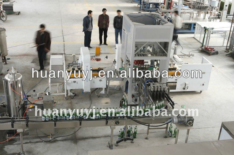 Filling and Capping Machine in Glass bottle