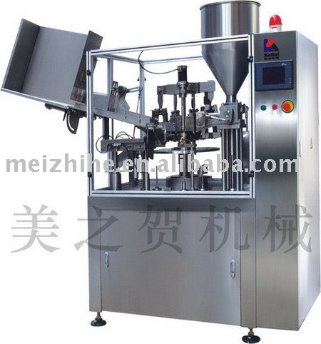 Filling and sealing machine