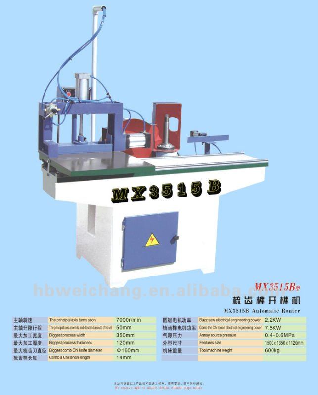 Finger joint cutter machinery MX3515B