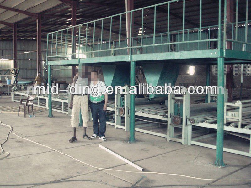 fireproofing wall board making machine