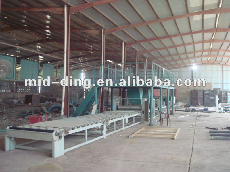 fireproofing wall board making machine