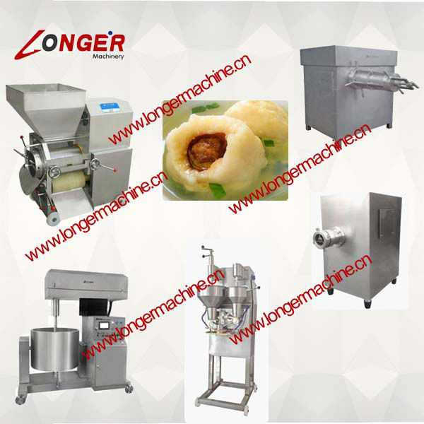 Fish Ball Production Line|Meat Ball Making Line|Beef Ball Making Machine