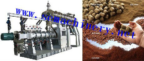 Fish food extruder,fish feed extruder,floating fish feed extruder