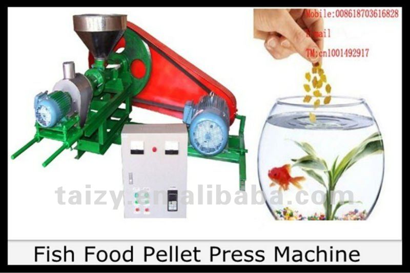 Fish Food pellet machine/floating fish food extruder(0086-18703616828)