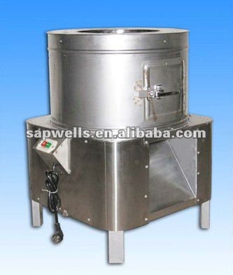 Fish scale removing machine