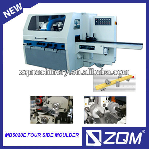 Five spindle four side moulder