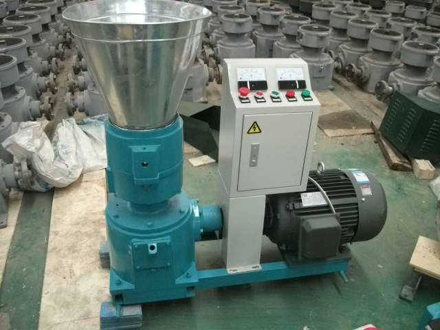 flat die wood pellet mill