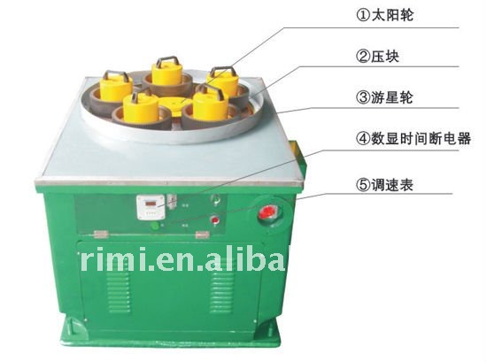 flat lapping machine and polishing machine and grinder and flat face lapping