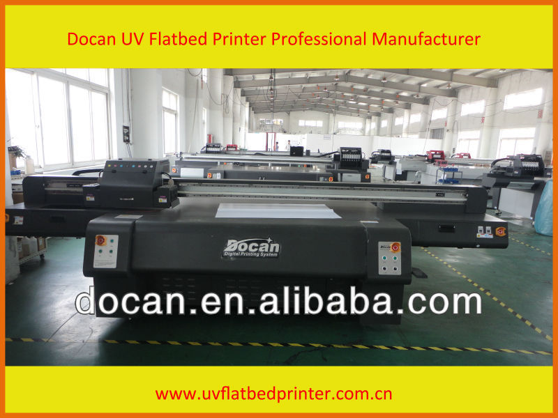 Flatbed printer for Printing Glass, KT board, currugated cardboard ,PVC leather, etc)