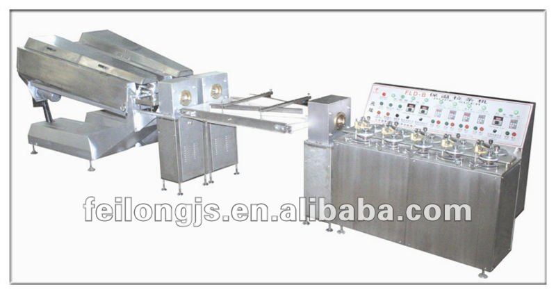 FLD-Double rollers multicolor rope sizer candy production line