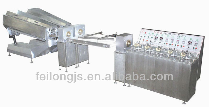 FLD-Double rollers multicolor rope sizer production line