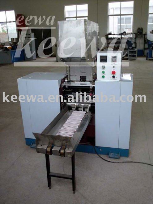 Flexible drinking straw shaping machine