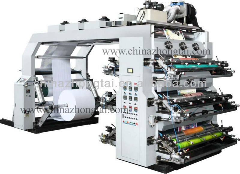 Flexo Paper Roll Printing Machine