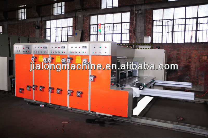 flexo printing slotting die cutting machine