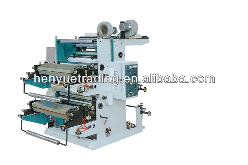 flexographical roll to roll printing machine