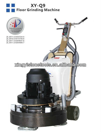 Floor coating surface preparation machine