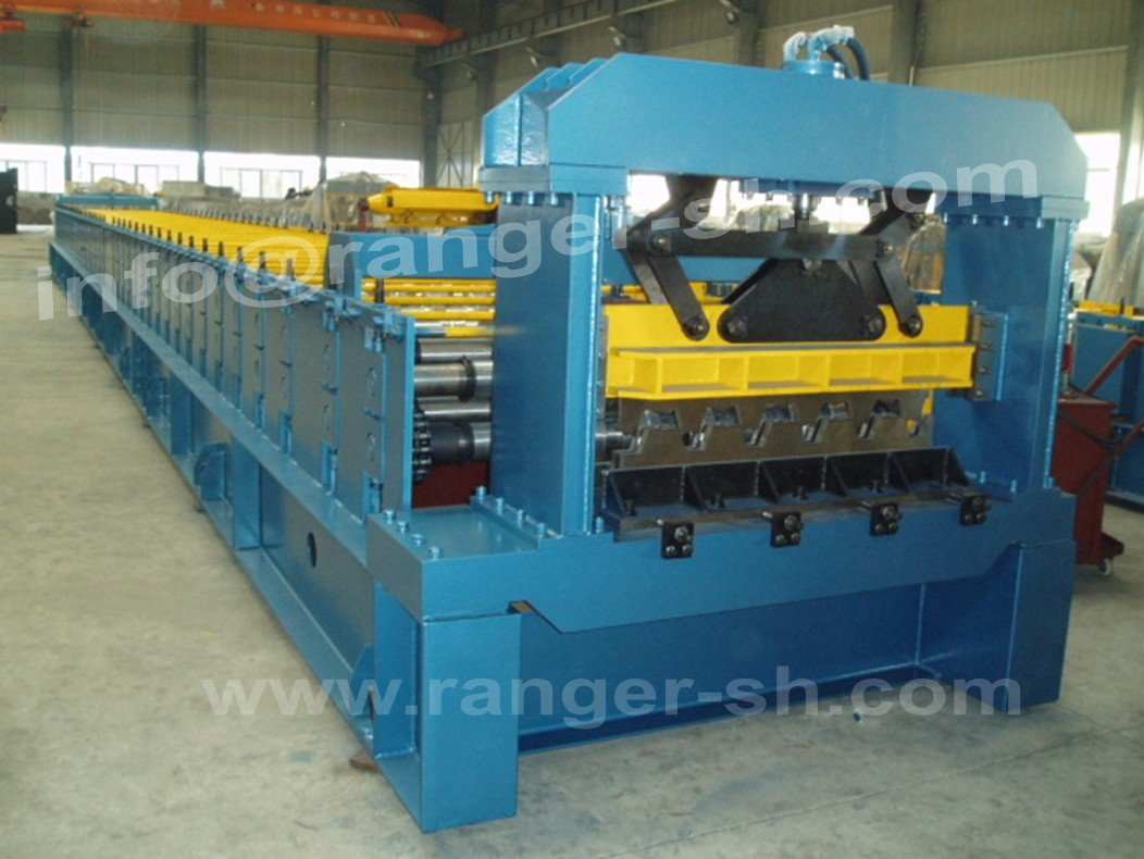 Floor Deck Forming Machine For Steel Structural Building