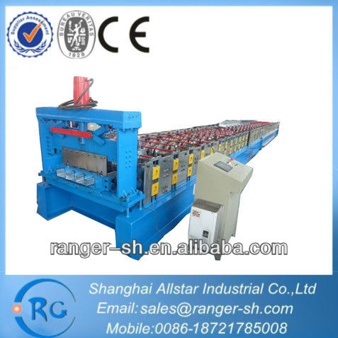 Floor deck roll forming machine