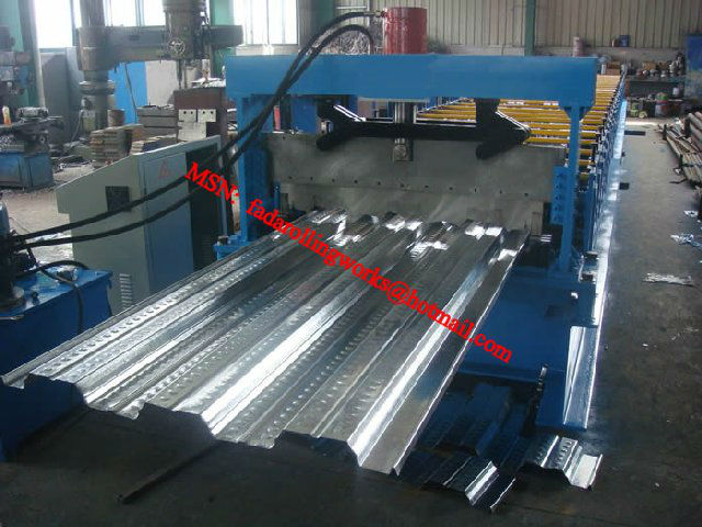 Floor Deck Roll Forming Machine Production Line