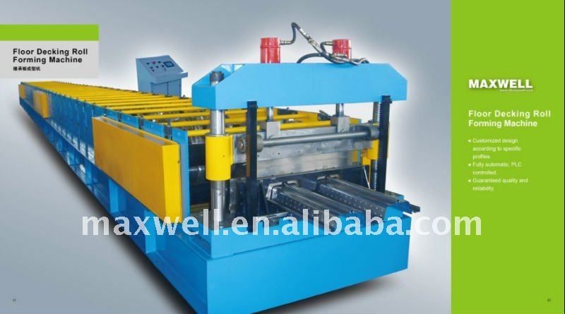 Floor Decking Roll Forming Machine