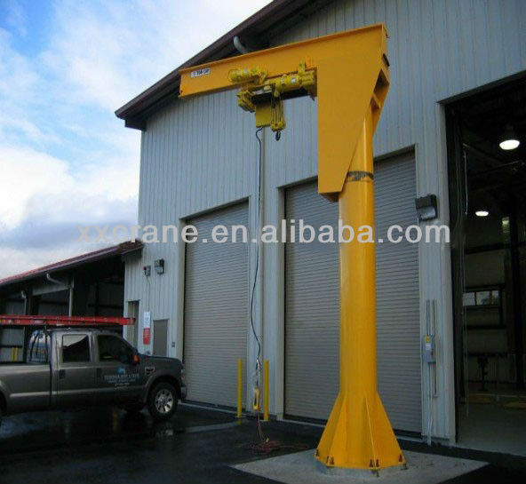 floor jib crane walking rotator