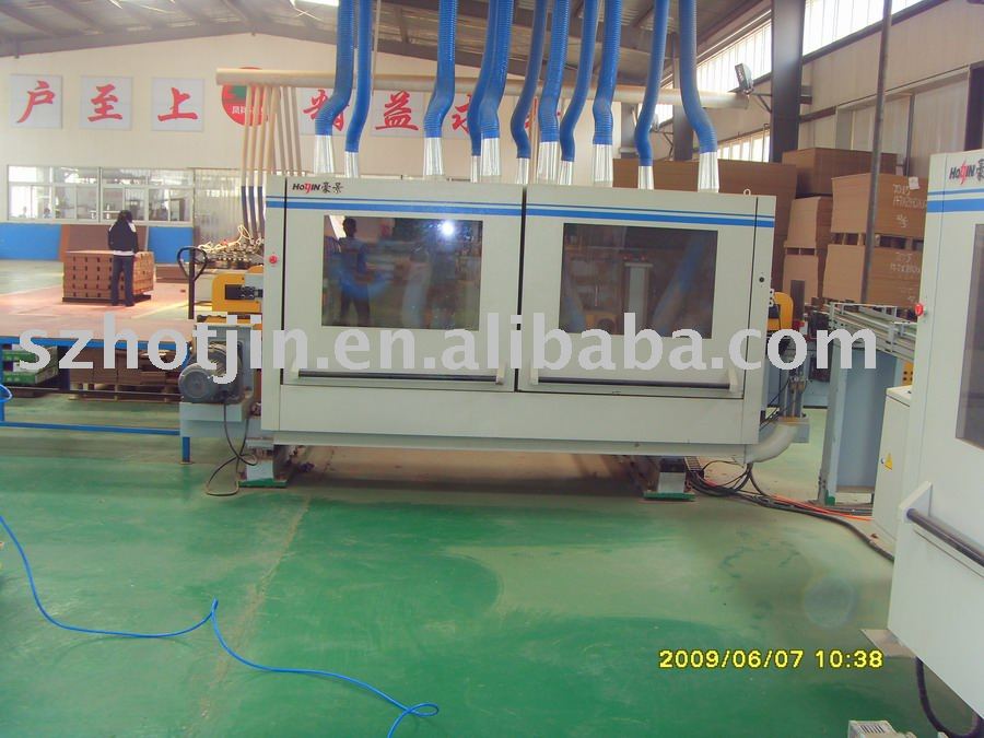 Flooring wood working machine