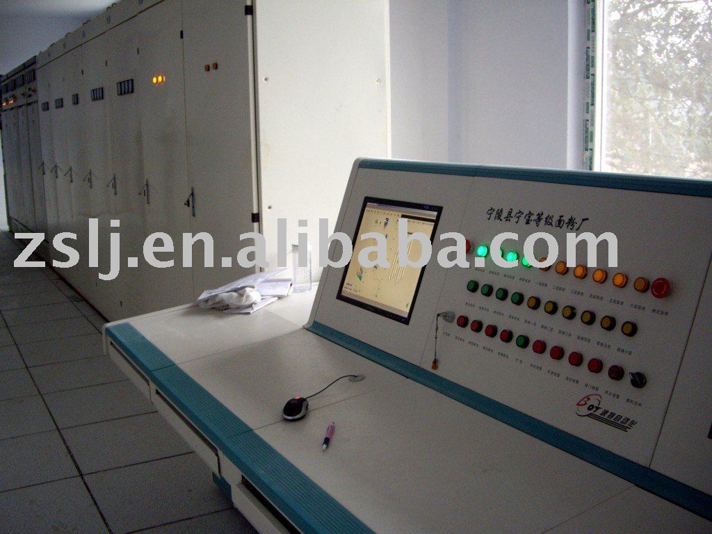 Flour milling machinery power distribution and automatic control cabinet