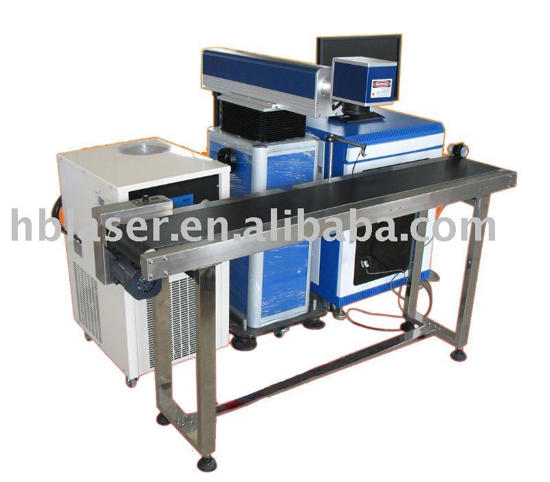 Flying Laser Cutter for Hard Plastic Materials