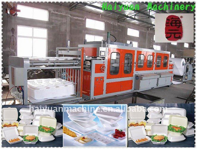 Foam Food Container Vacuum Forming Machine