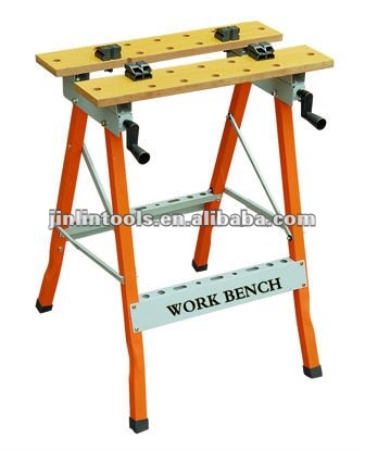 Folding steel portable work bench of 30 square tube,work table