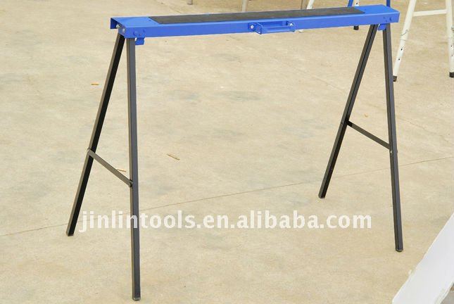 Folding steel tools/saw horse/work bench/trestle