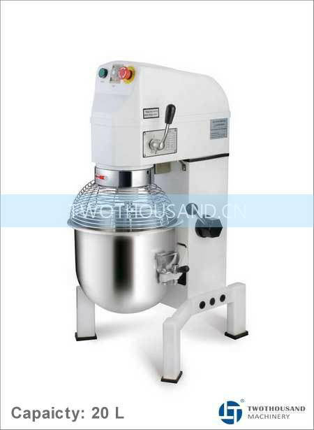 Food Mixer - 20 Liters, With Timer, With Guard, CE, Belt Transmission, B20K