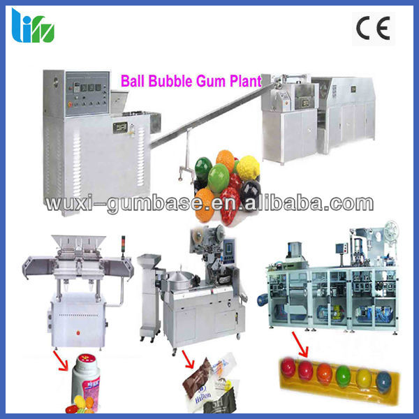 Food processing machine ball production line