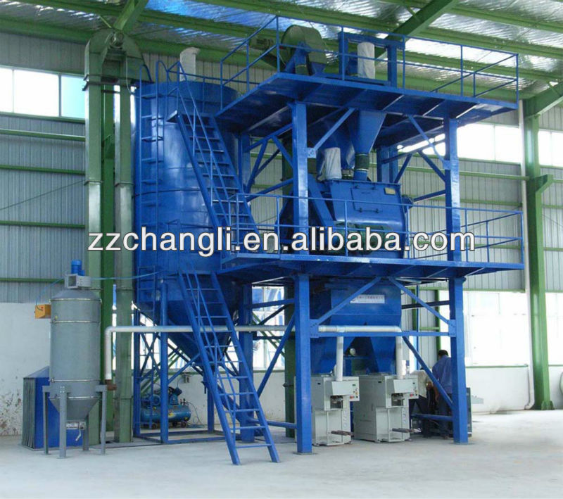 for exporting 10t/h full automatic dry mortar mixing plant