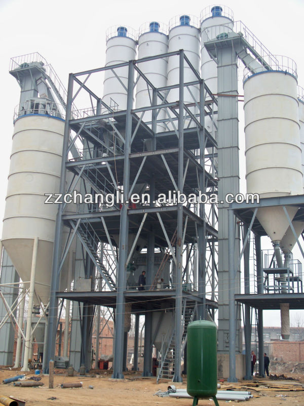 for exporting 50 t/h full automatic dry mortar mixing machine